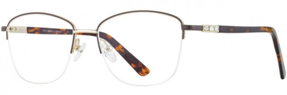 NEW Cote D'Azur CDA-293 half rim eyeglasses
